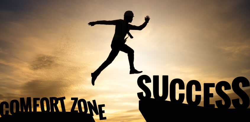 zona de conforto vs sucesso